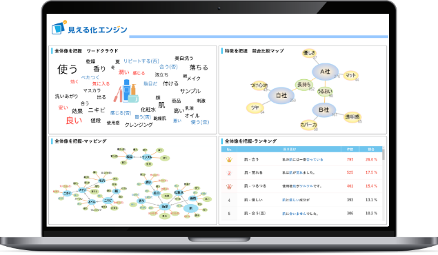 テキストマイニングで顧客の声を活用し、体験価値(CX)を可視化